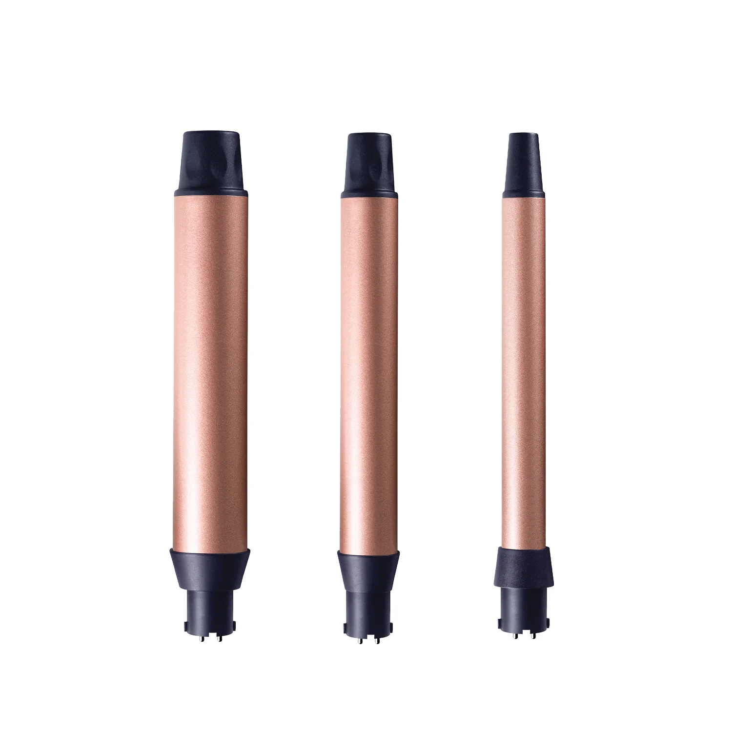 Interchangeable Clipless Curler Attachments - 3 Sizes Included