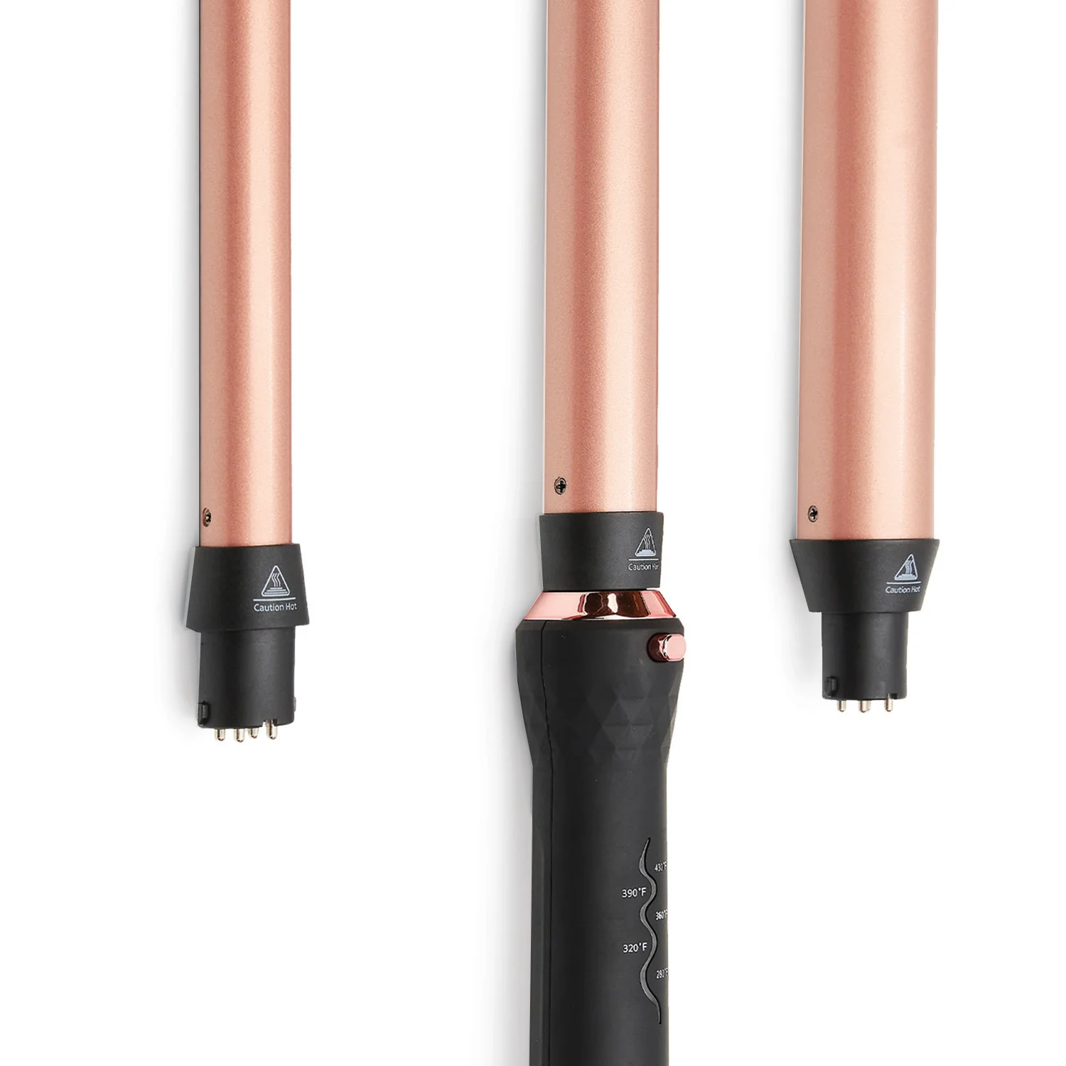 Interchangeable Clipless Curler Attachments - 3 Sizes Included - Image 2